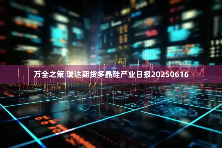 万全之策 瑞达期货多晶硅产业日报20250616